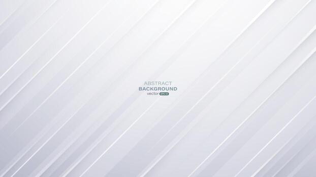 Diagonal line gray and white geometry abstract background vector