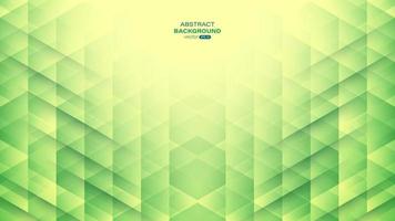 Geometric green overlapping abstract background vector