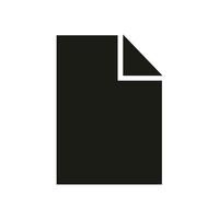document paper icon illustration. vector, very suitable for use in business, websites, logos, applications, apps, banners, and others vector