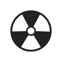 nuclear symbol icon illustration. vector designs that are suitable for websites, apps and more.