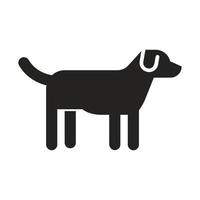 ilustración de icono de perro. diseños vectoriales que son adecuados para sitios web, aplicaciones y más. vector