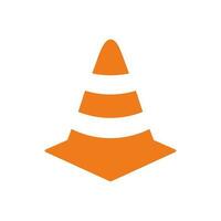 road cone icon illustration. vector designs that are suitable for websites, apps and more.