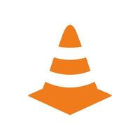 road cone icon illustration. vector designs that are suitable for websites, apps and more.