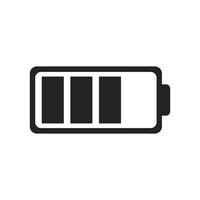 battery icon illustration. vector, very suitable for use in business, websites, logos, applications, apps, banners, and others vector
