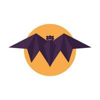 bat icon illustration. vector designs that are suitable for websites, apps and more.