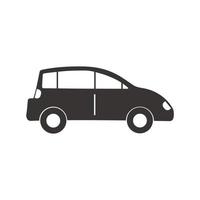 car icon vector logo illustration. Suitable for Web Design, Logo, Application.