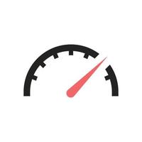 speedometer icon illustration, speed. vector design that is suitable for websites, apps.