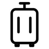 suitcase icon illustration. vector design is very suitable for logos, websites, apps, banners.