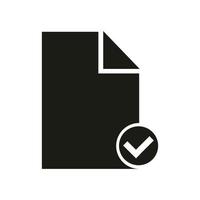 document paper icon illustration. vector, very suitable for use in business, websites, logos, applications, apps, banners, and others vector