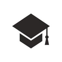 ilustración de icono de conjunto de sombrero de graduación, educación. diseños vectoriales que son adecuados para sitios web, aplicaciones y más. vector