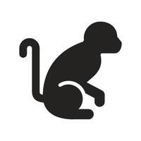 monkey icon illustration. vector designs that are suitable for websites, apps and more.