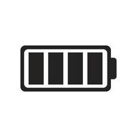 battery icon illustration. vector, very suitable for use in business, websites, logos, applications, apps, banners, and others vector