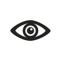 eye icon illustration. vector design that is suitable for websites, apps.