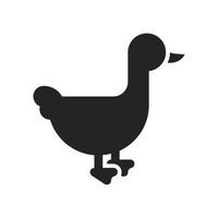 duck icon illustration. vector designs that are suitable for websites, apps and more.