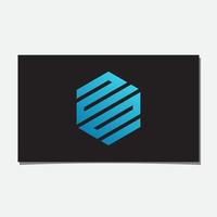 201 HEXAGONAL LOGO DESIGN VECTOR