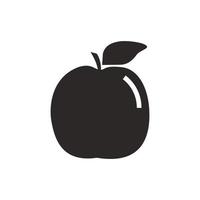 ilustración de icono de vector de manzana, un diseño adecuado para sitios web, aplicaciones y más.