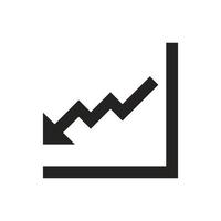 statistical graph icon illustration. vector designs that are suitable for websites, apps and more.