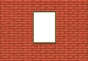 Paper with Brick Background Use to Marketing vector