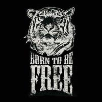 Born Be Free Stylish Tshirt.Can be used for t-shirt print, mug print, pillows, fashion print design, kids wear, baby shower, greeting and postcard. t-shirt design vector