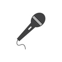 microphone icon vector