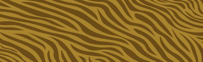 Panoramic texture zebra skin set of chaotic lines - Vector