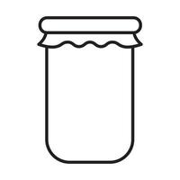 Honey jar icon vector for graphic design, logo, web site, social media, mobile app, ui illustration