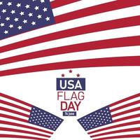 Flag Day ,USA Flag design vector,greeting card design vector