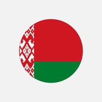 Country Belarus. Belarus flag. Vector illustration.