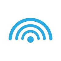 icono inalámbrico y wifi. símbolo de señal wifi. vector