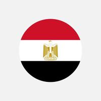 país egipto. bandera de egipto ilustración vectorial vector