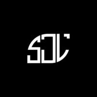 SJL letter design.SJL letter logo design on black background. SJL creative initials letter logo concept. SJL letter design.SJL letter logo design on black background. S vector