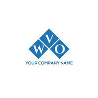 VWO letter logo design on black background. VWO creative initials letter logo concept. VWO letter design. vector