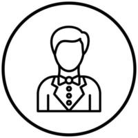 Groom Icon Style vector