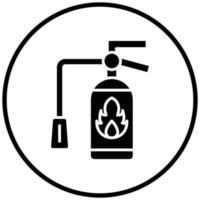 Fire Extinguisher Icon Style vector