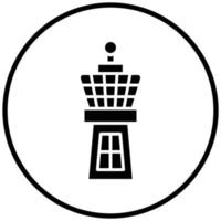 Control Tower Icon Style vector