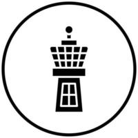 Control Tower Icon Style vector