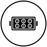 Baking Tray Icon Style vector