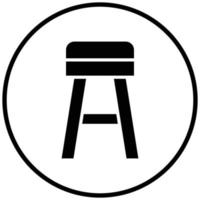 Stool Icon Style vector