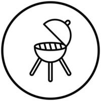 Barbecue Icon Style vector