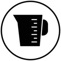 Measuring Cup Icon Style vector