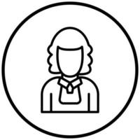 Judge Icon Style vector
