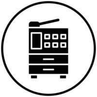 Photocopier Icon Style vector