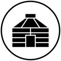 Yurt Icon Style vector