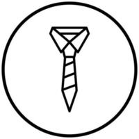 Tie Icon Style vector