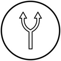 Split Icon Style vector