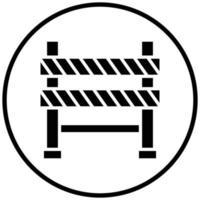 Barrier Icon Style vector