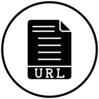 URL Icon Style vector