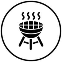 Barbecue Icon Style vector