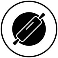 Rolling Pin Icon Style vector