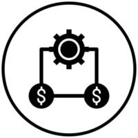 Money Management Icon Style vector